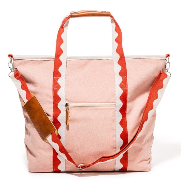 Business & Pleasure Co. Cooler Tote Bag In Rivie Pink. Never Used - Picture 4 of 10